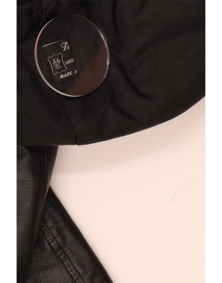 Jachetă de piele pentru bărbați John and Son's IT 50 Large Black