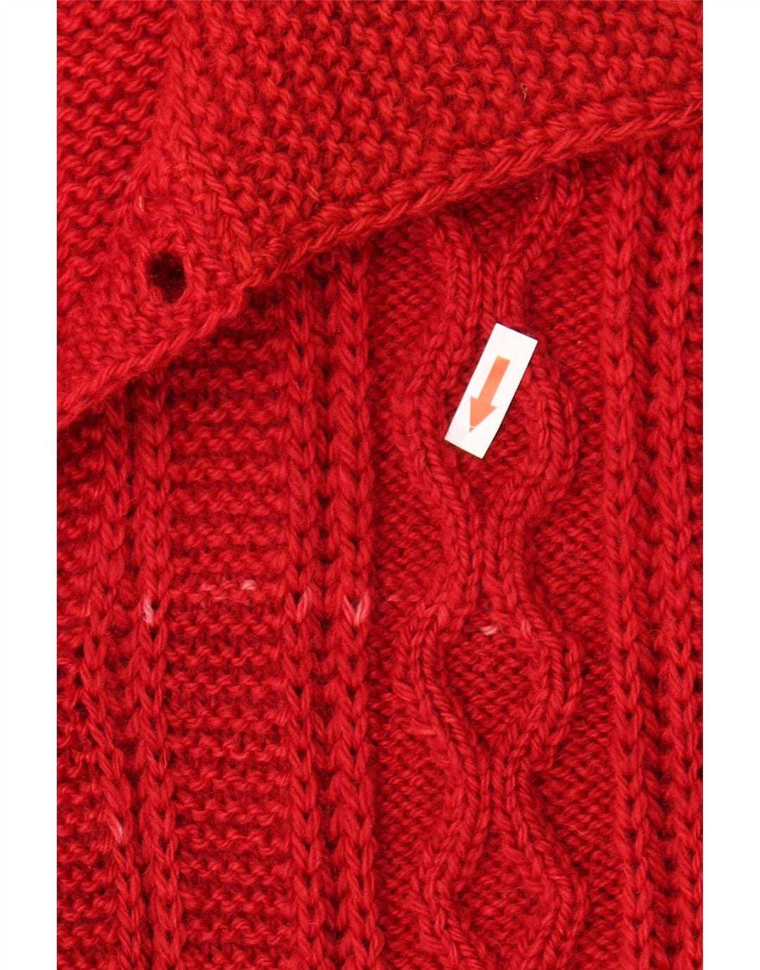 Cardigan Vintage pentru bărbați, burgundă medie