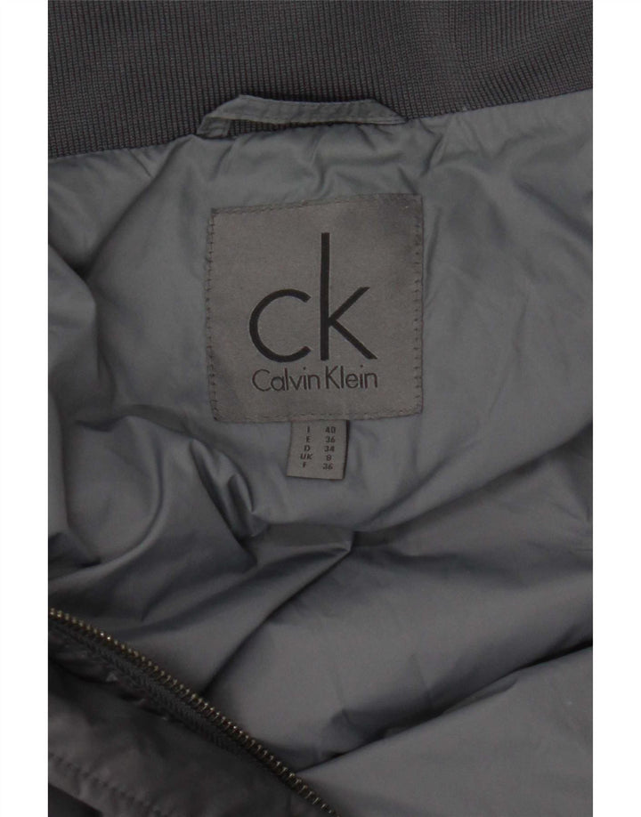 Palton căptușit pentru femei Calvin Klein UK 8 Small Gri