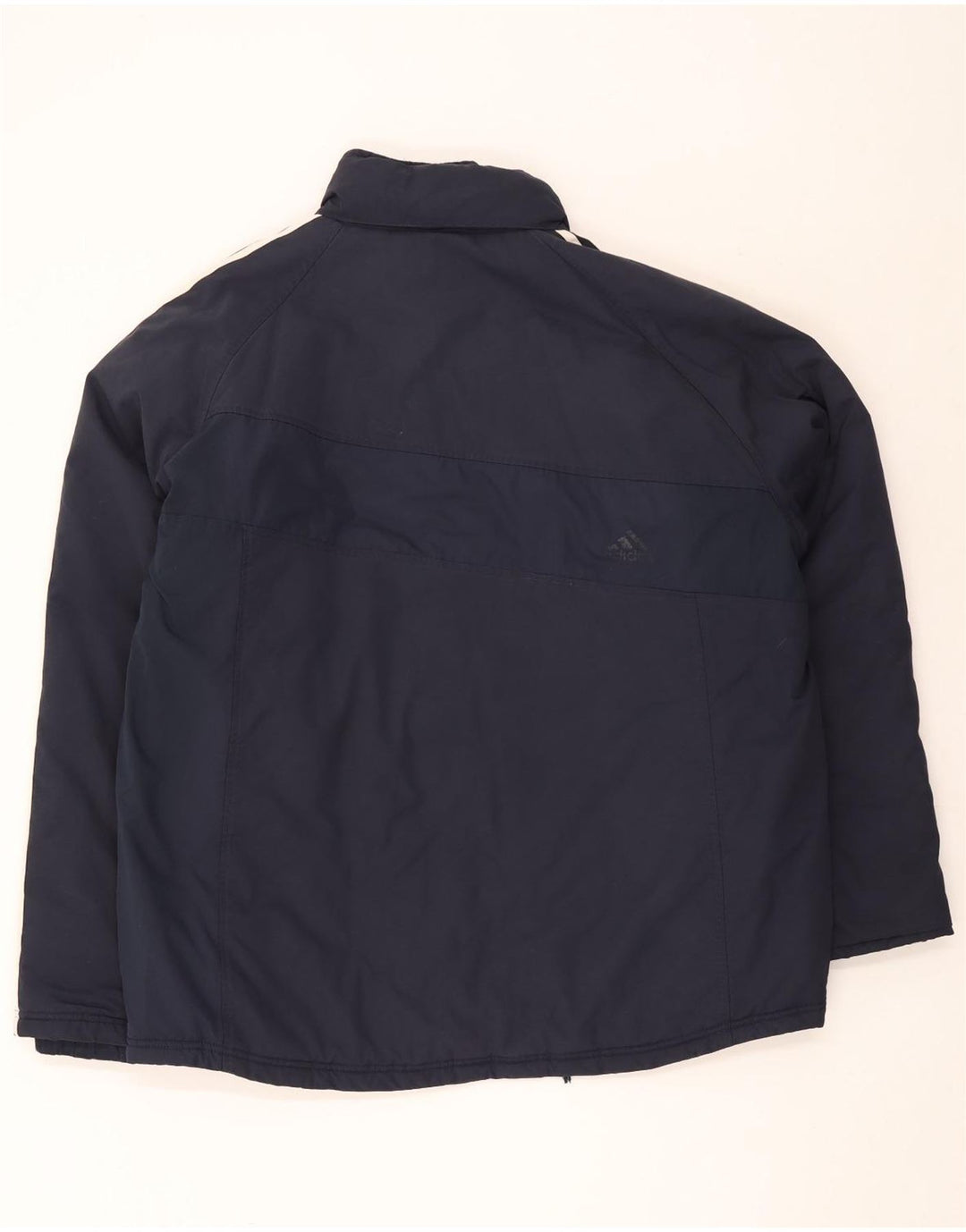 Jachetă căptușită pentru bărbați Adidas UK 42 XL bleumarin poliester