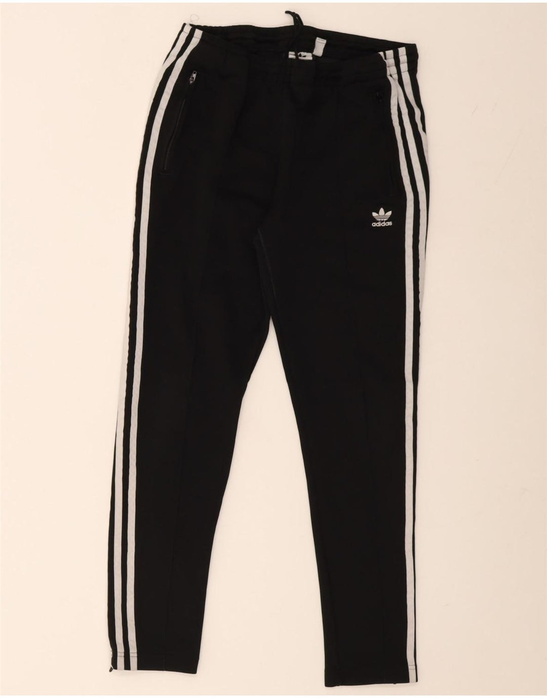 Pantaloni de trening Adidas pentru femei UK 10 Small Black