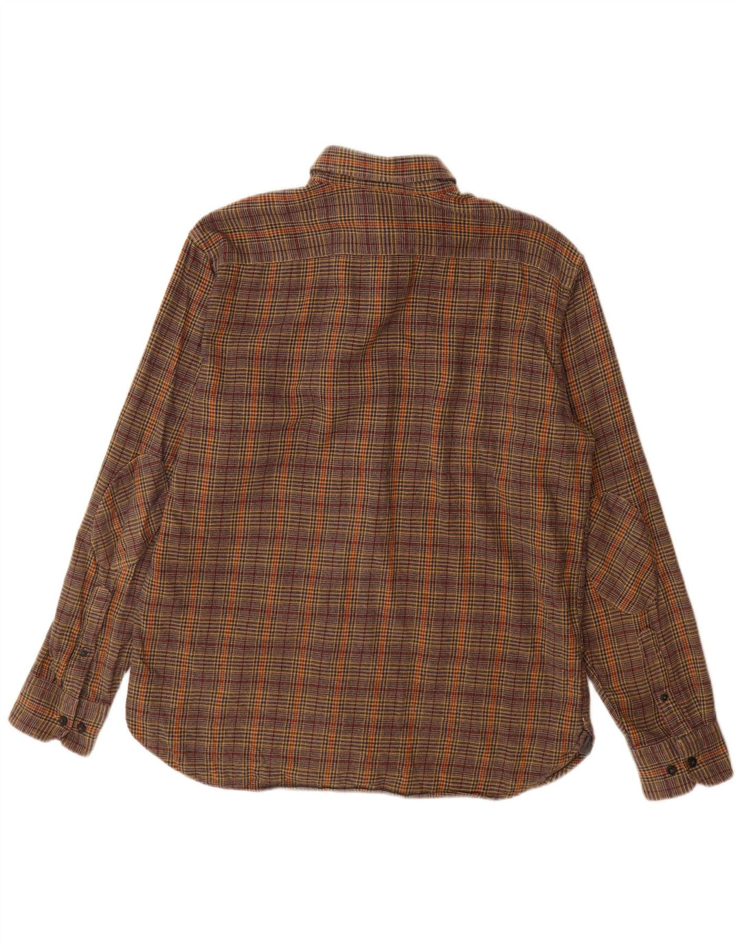 Cămașă pentru bărbați Marks & Spencer Blue Harbour Flannel Mare Maro Houndstooth