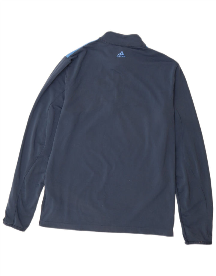 Adidas Climacool Pullover Trening Top Mic Bleumarin Colorblock