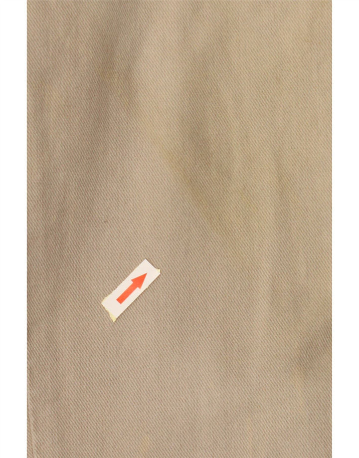 GANG Pantaloni casual conici pentru bărbați 2XL W42 L32 bumbac bej