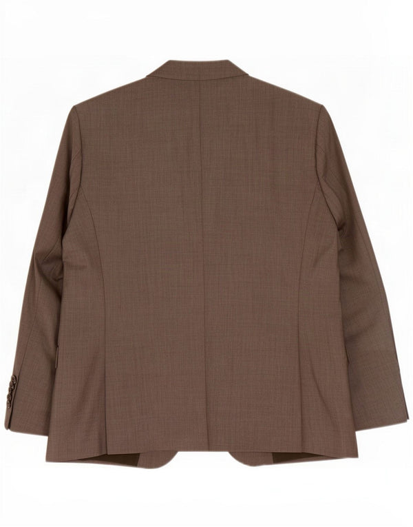 Jachetă pentru bărbați Marks & Spencer cu 1 nasture UK 40 Medium Beige Wool