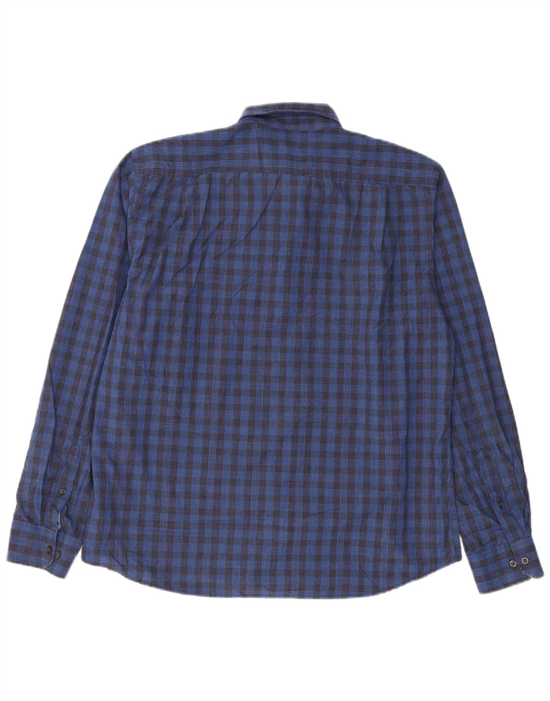 Cămașă pentru bărbați Izod Relaxed Classics Relaxed Fit XL Blue Gingham Cotton Classic
