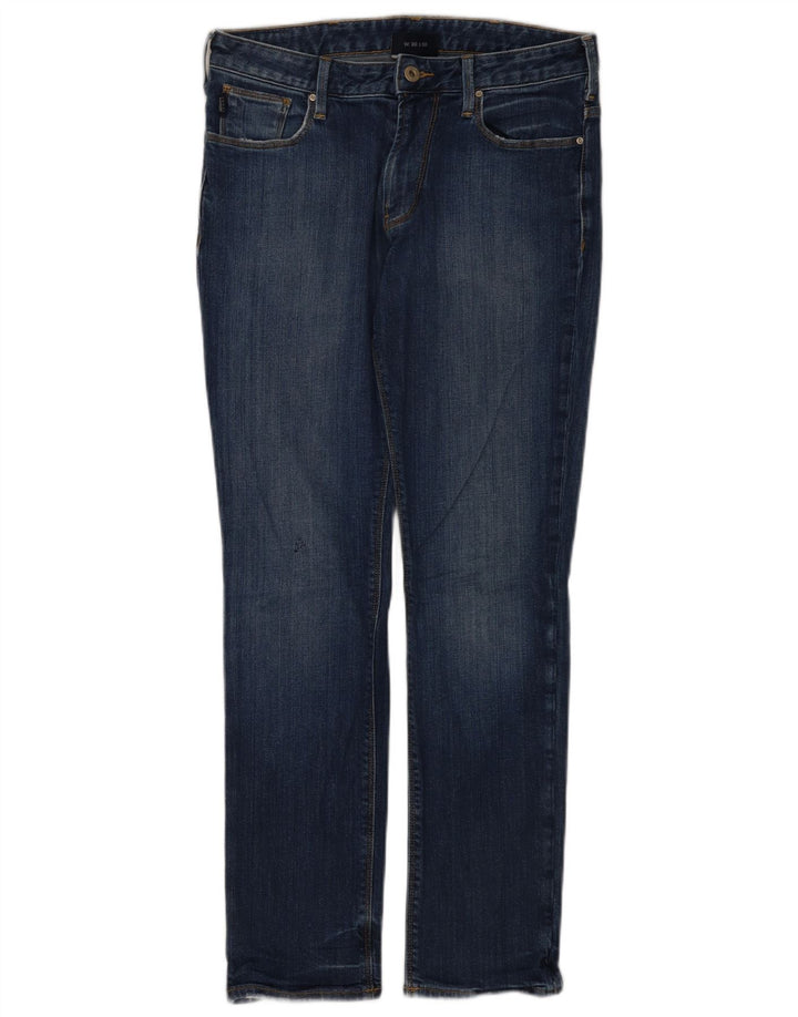 Blugi slim pentru femei Armani W30 L30 albastru