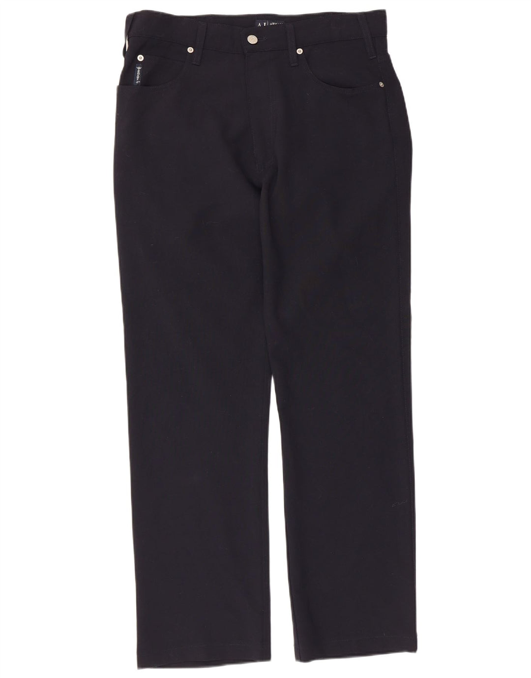 Pantaloni casual drepti pentru bărbați Armani L32 L29 Poliester bleumarin