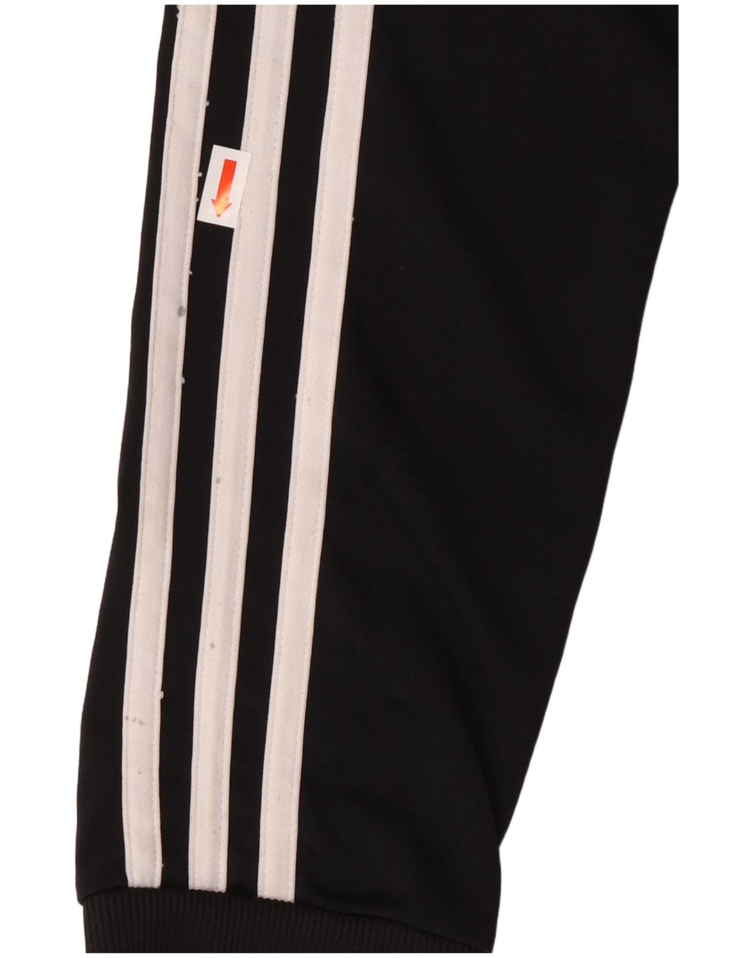 Jachetă de top pentru trening Adidas Primegreen pentru femei UK 12/14 Medium Black Striped