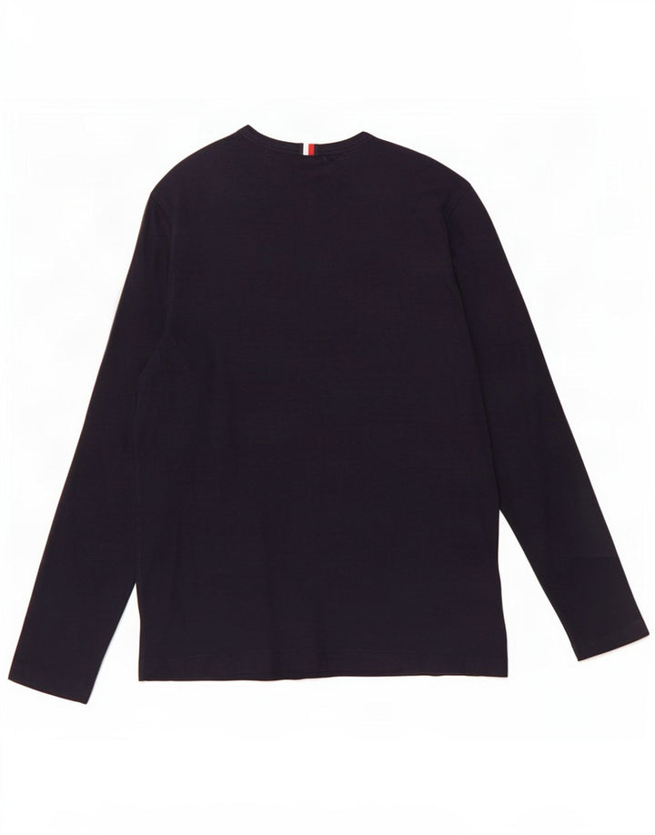 Top cu mânecă lungă pentru bărbați Tommy Hilfiger, cu croială normală, mare, bleumarin