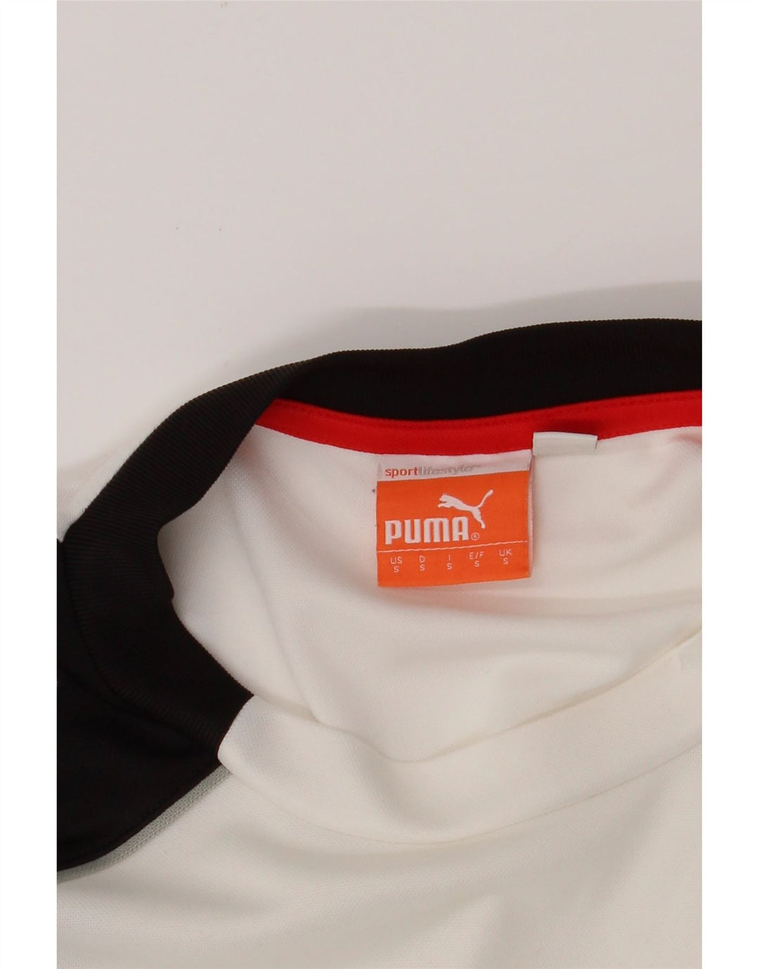 Tricou grafic Puma pentru bărbați Top mic, alb, bloc de culoare