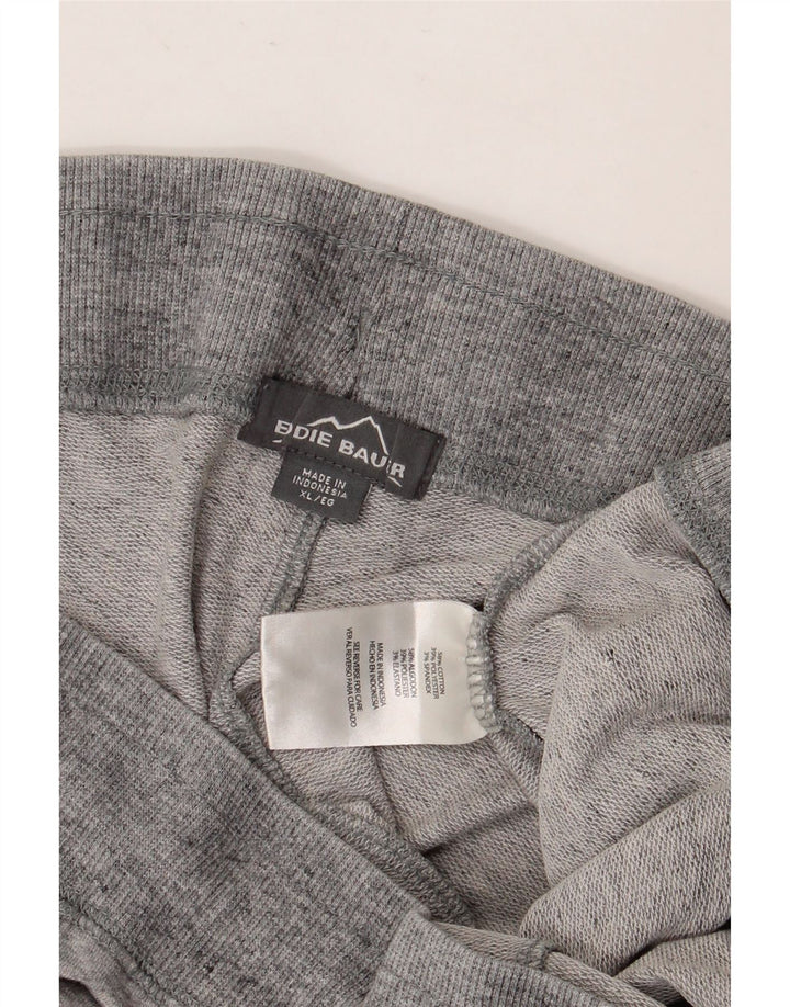 EDDIE BAUER Pantaloni scurti sport pentru femei UK 18 XL, bumbac cu pete gri