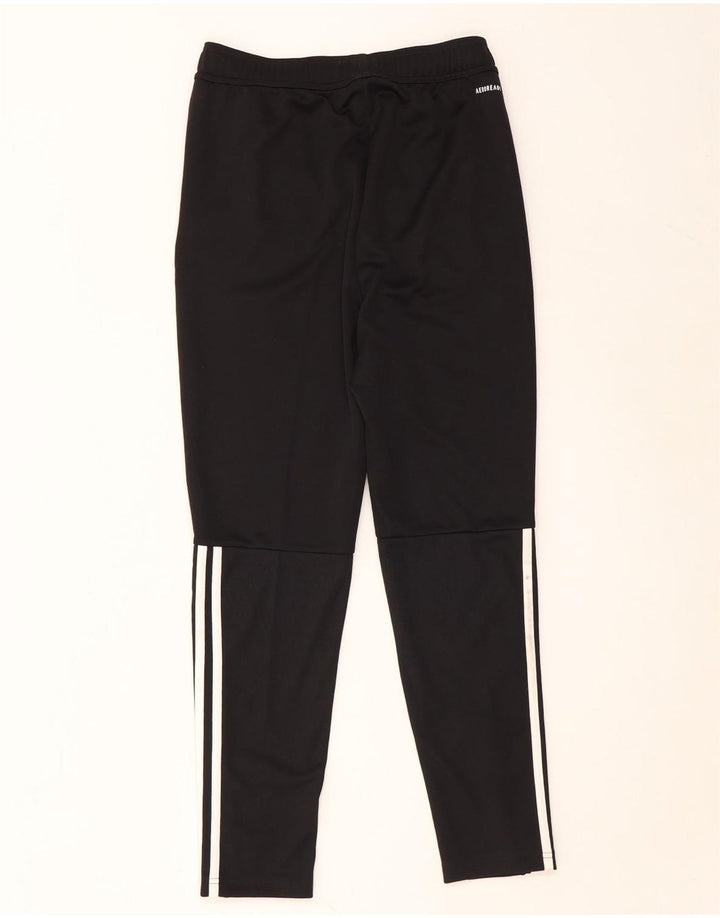 Pantaloni de trening ADIDAS Aeroready pentru baieti 13-14 ani poliester negru