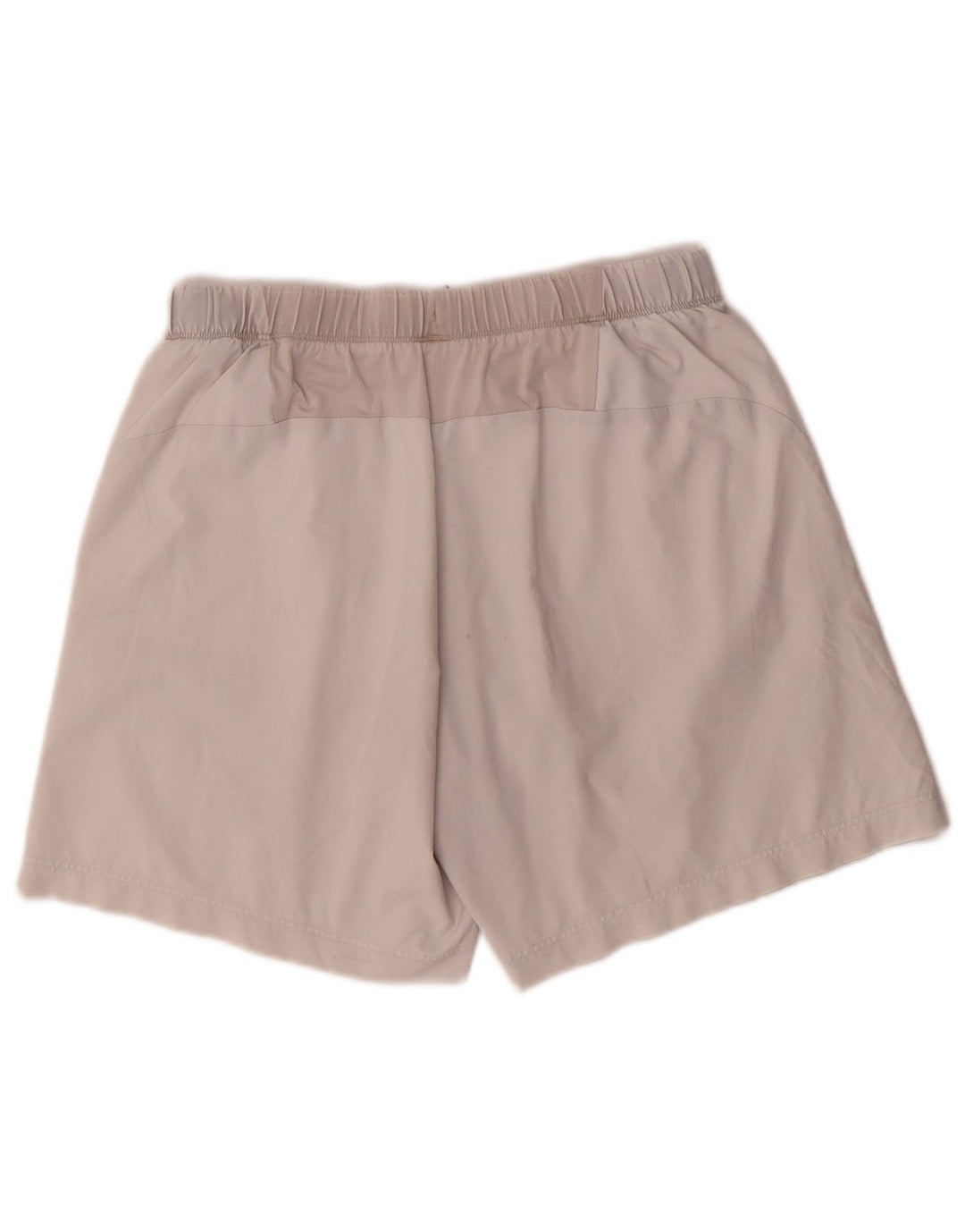 Pantaloni scurți sport Asics pentru bărbați, poliester alb mediu