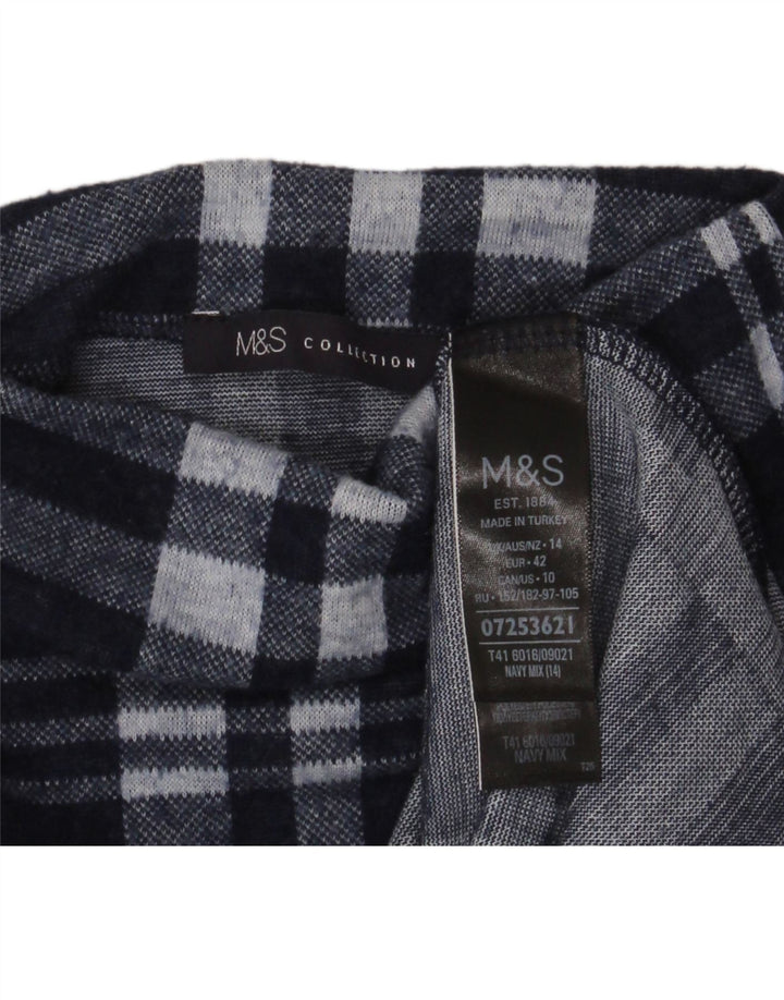 Pulover cu gât țestoasă pentru femei Marks & Spencer UK 14 mare bleumarin