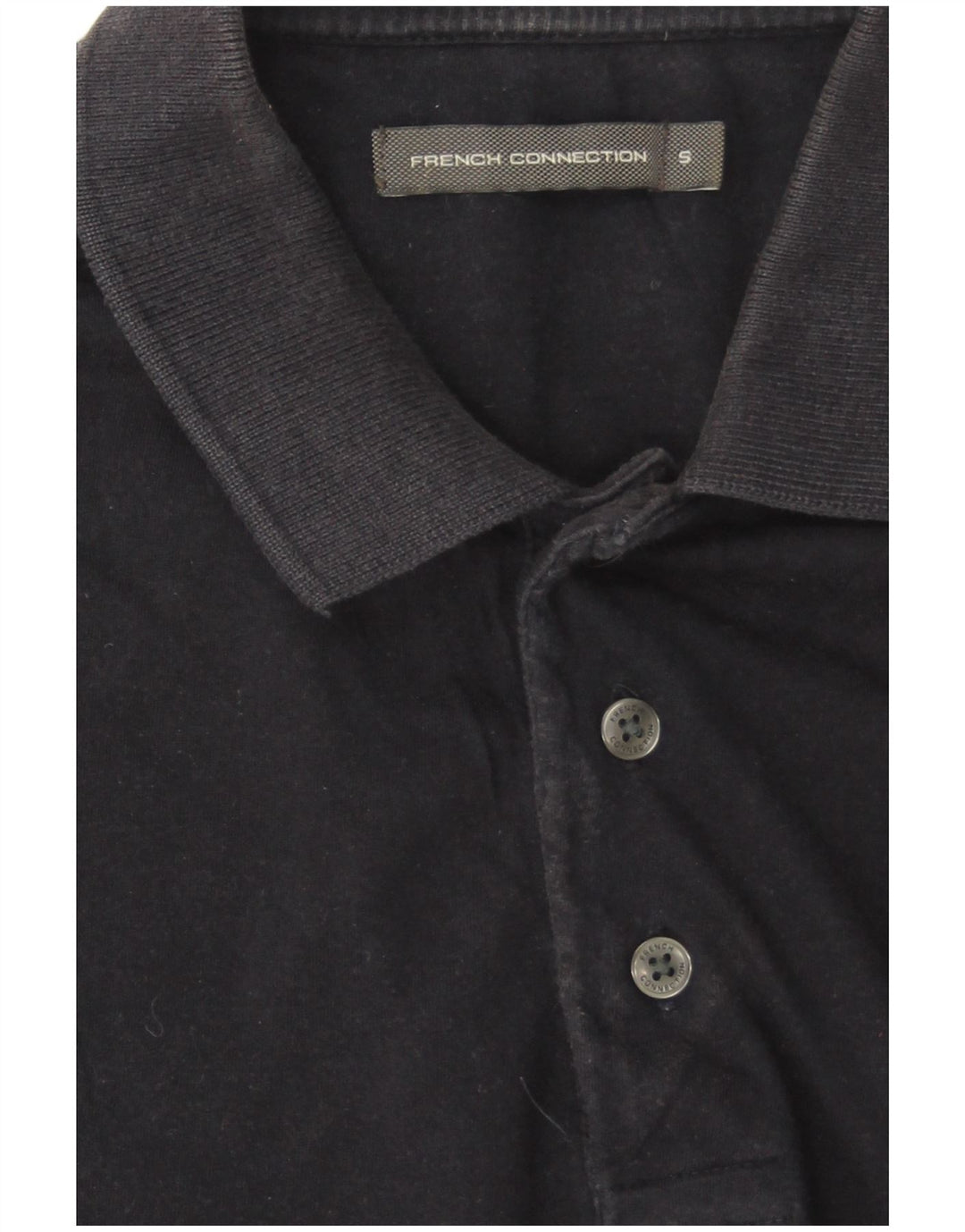 Tricou polo pentru bărbați French Connection, bumbac, albastru bleumarin