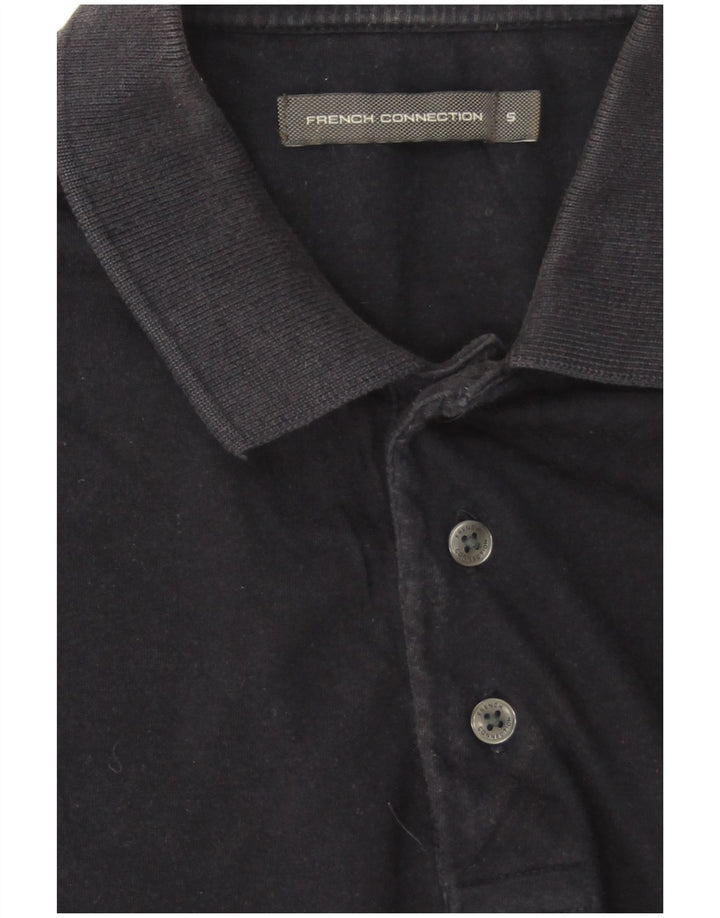 Tricou polo pentru bărbați French Connection, bumbac, albastru bleumarin