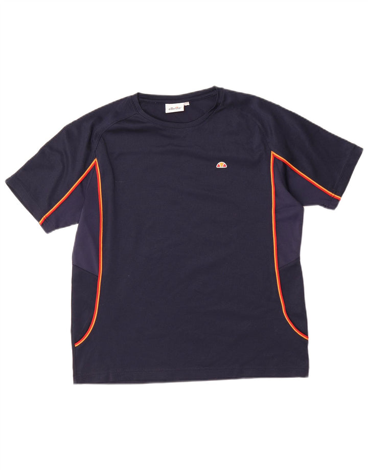 ELLESSE Tricou Băieți Top 13-14 Ani Bleumarin Poliester