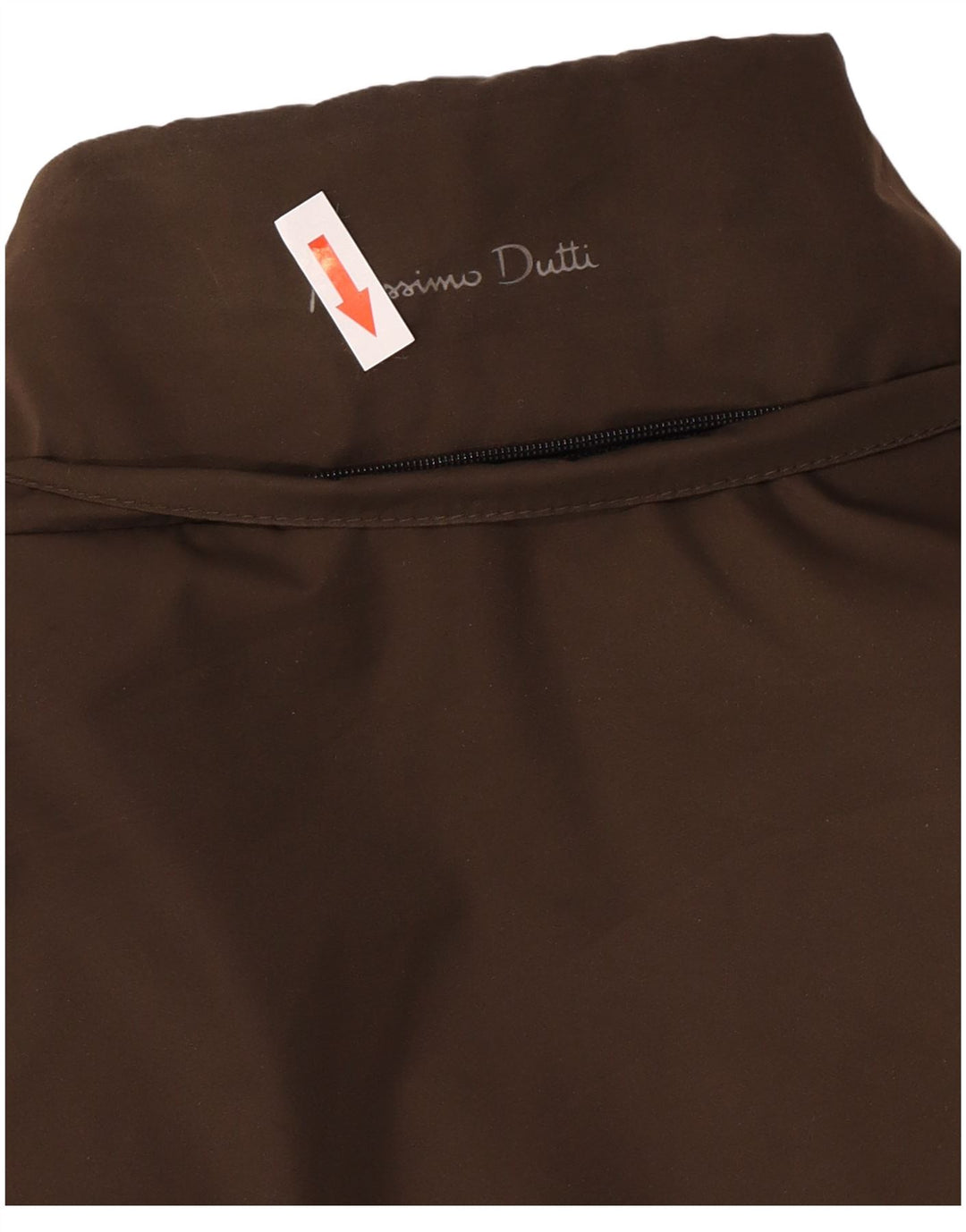 Jachetă căptușită pentru bărbați Massimo Dutti UK 42 XL Maro Poliester
