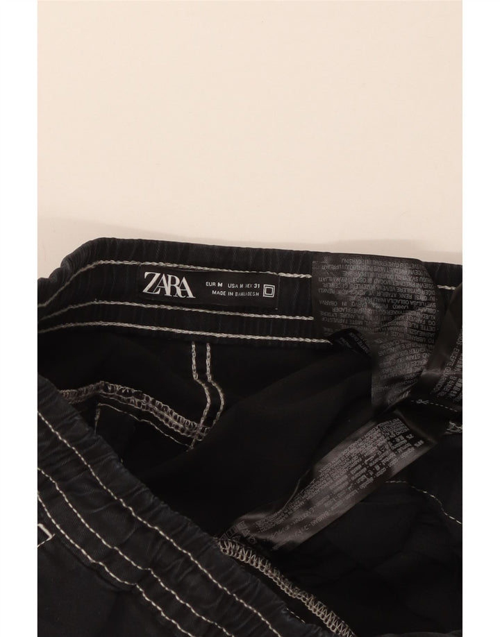 Pantaloni cargo pentru bărbați Zara Joggeri Mediu L31 L26 Bumbac bleumarin