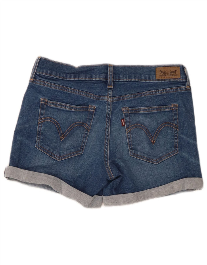 Pantaloni scurți din blugi pentru femei LEVI'S W26 Small Blue Bumbac