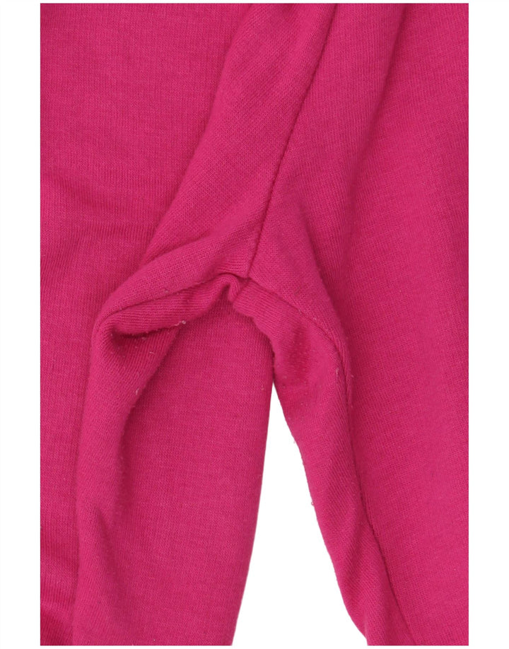 Pantaloni de trening pentru femei Zara Joggeri UK 10 Poliester roz mic