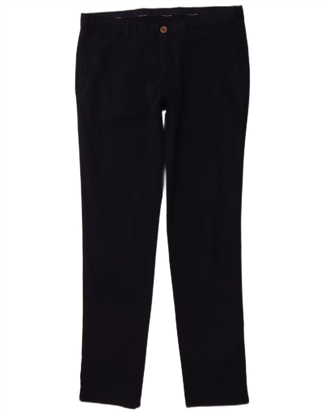 Pantaloni chino pentru bărbați MASSIMO DUTTI EU 42 Large W32 L32 Bleumarin