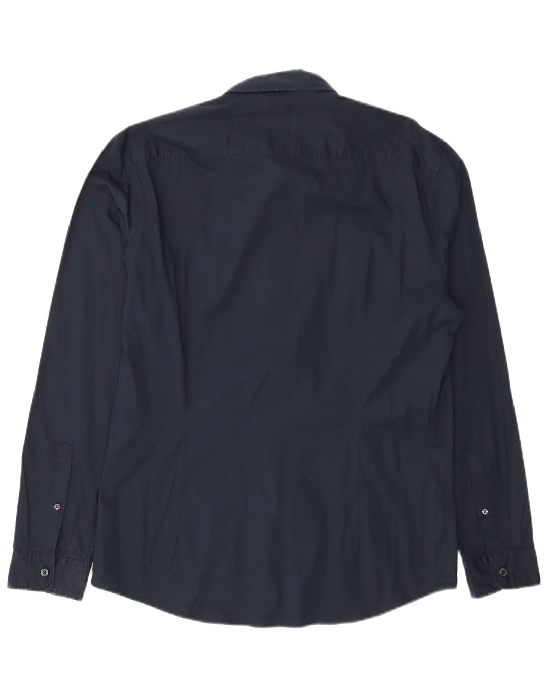 Cămașă pentru bărbați Esprit Slim Fit Bumbac mare, albastru bleumarin