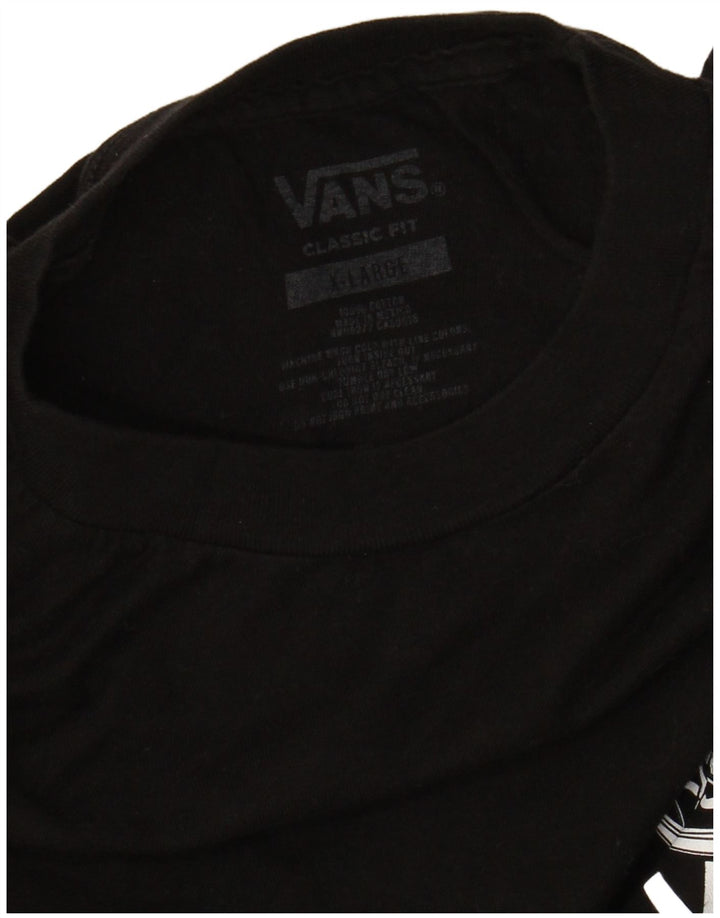 Tricou grafic VANS Classic Fit Top XL Bumbac negru