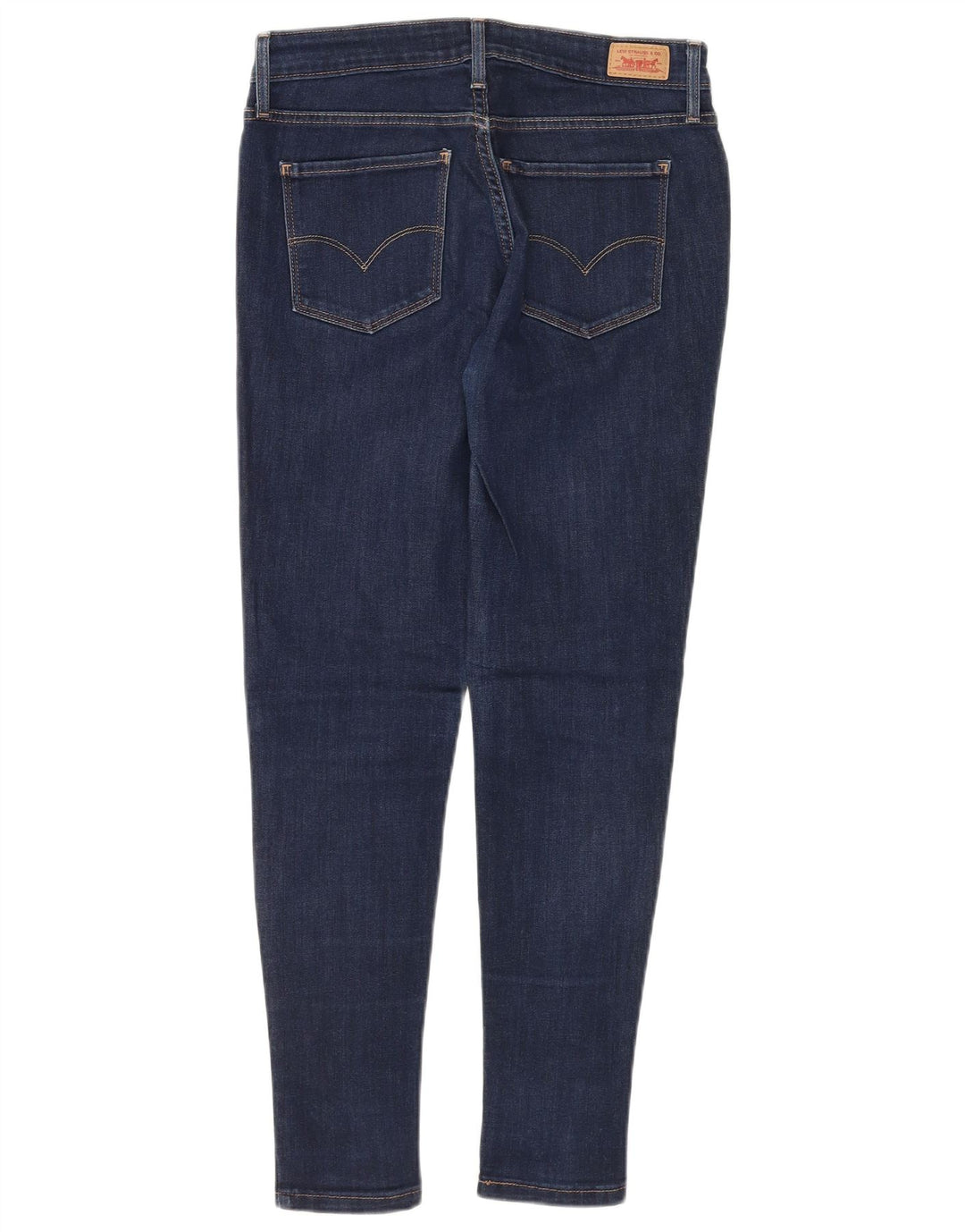 Jeans skinny LEVI'S pentru femei cu jambiere US 6 Medium W28 L27 Bumbac albastru