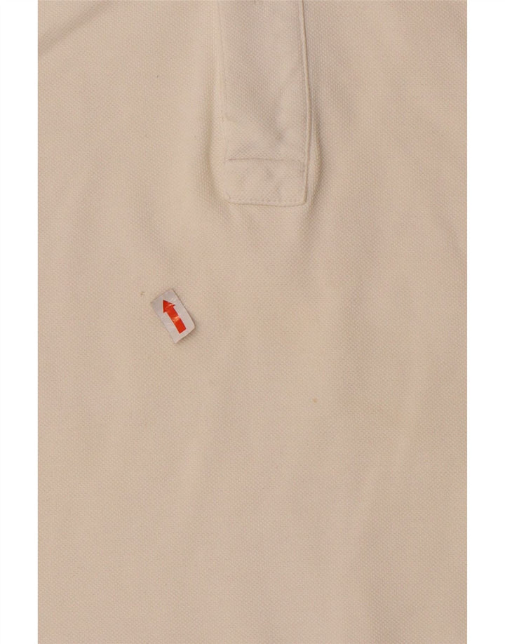Tricou polo Fred Perry pentru bărbați, alb mediu