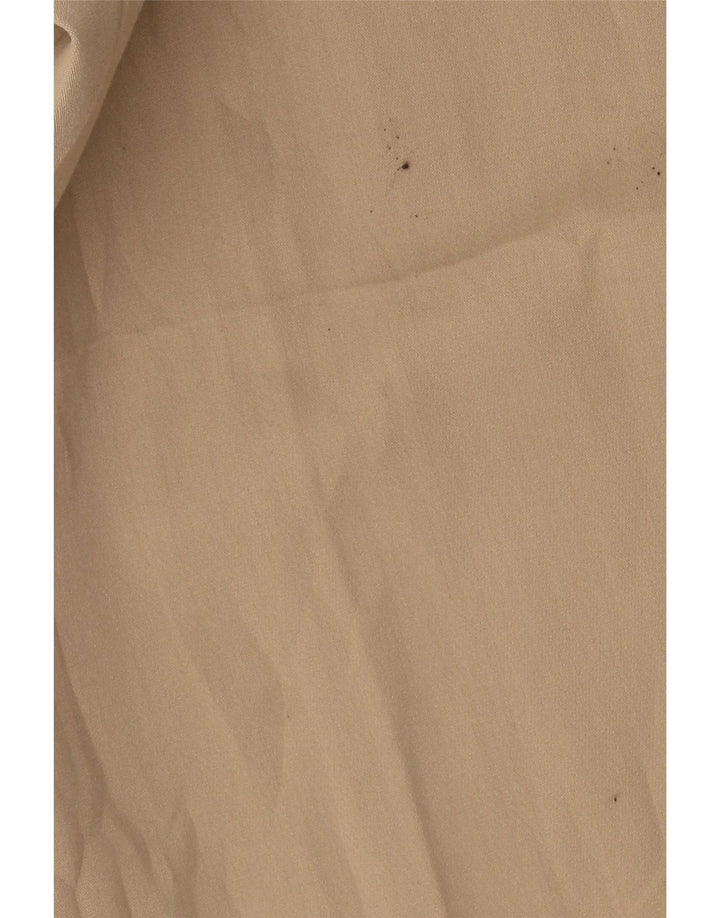 Pantaloni Drepți Zara Femei L28 L27 Poliester Bej