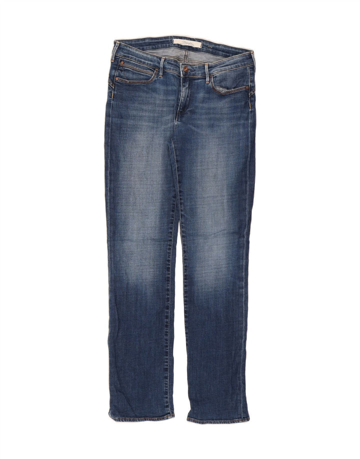 WRANGLER Womens Drew Slim Jeans W30 L32 Blue Cotton Vintage Wrangler and Second-Hand Wrangler from Messina Hembry 