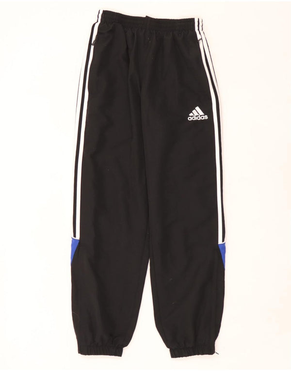Pantaloni de trening pentru bărbați Adidas Pantaloni de jogging UK 34/36 Small Black Colorblock
