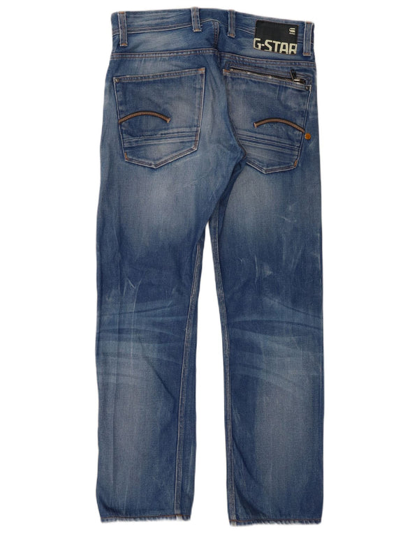 Blugi drepti pentru bărbați G-Star W32 L32 Bumbac albastru