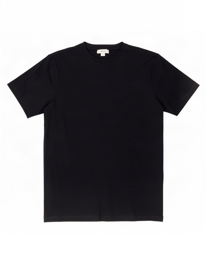 Tricou pentru bărbați Reiss Top mic din bumbac bleumarin