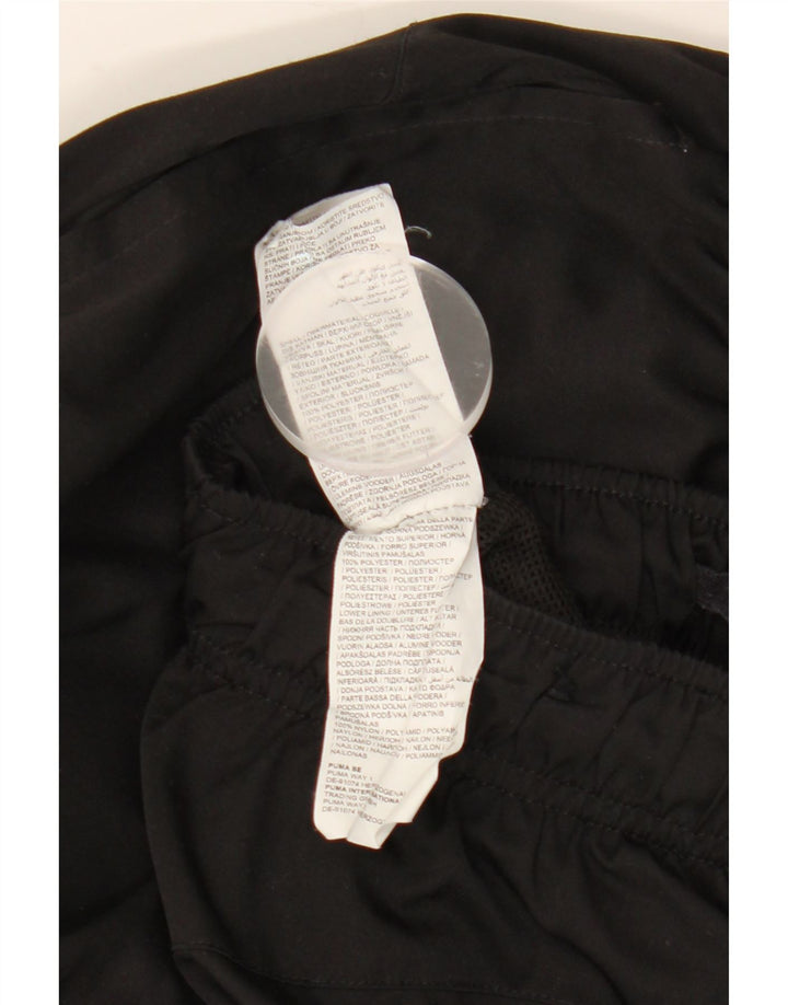 Pantaloni de trening Puma pentru bărbați Joggeri poliester mediu negru