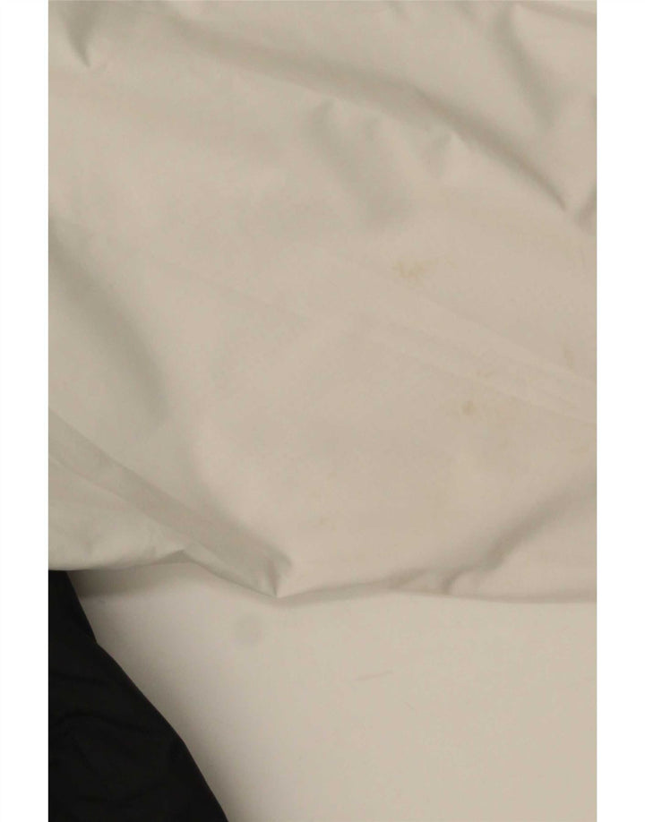 Jachetă de ploaie cu glugă Nike pentru bărbați UK 36, alb, mic, bloc de culoare