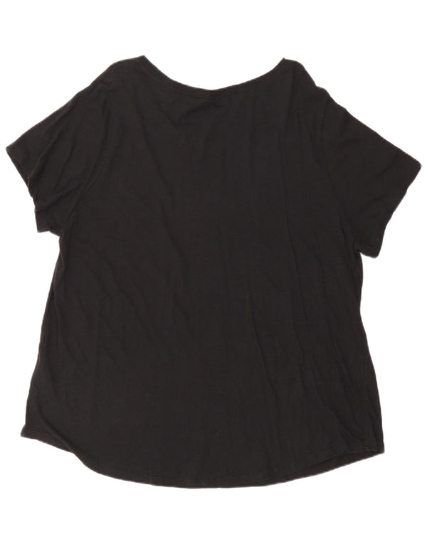 Tricou grafic Nike pentru femei Top UK 20 2XL Bumbac bleumarin