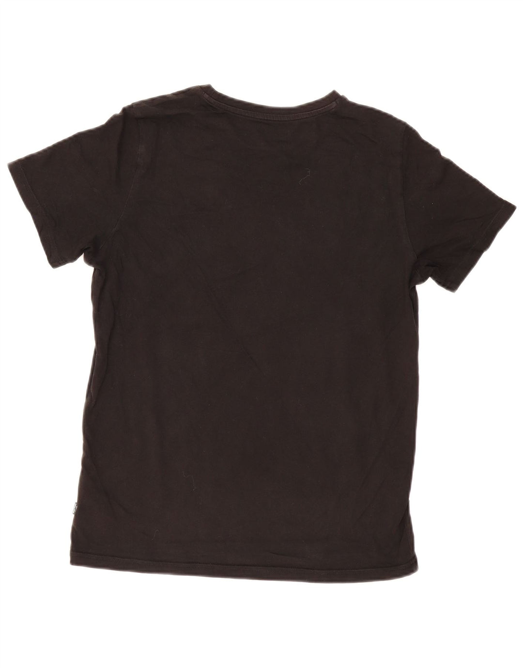 Tricou grafic Puma pentru bărbați Top mic, negru, bumbac