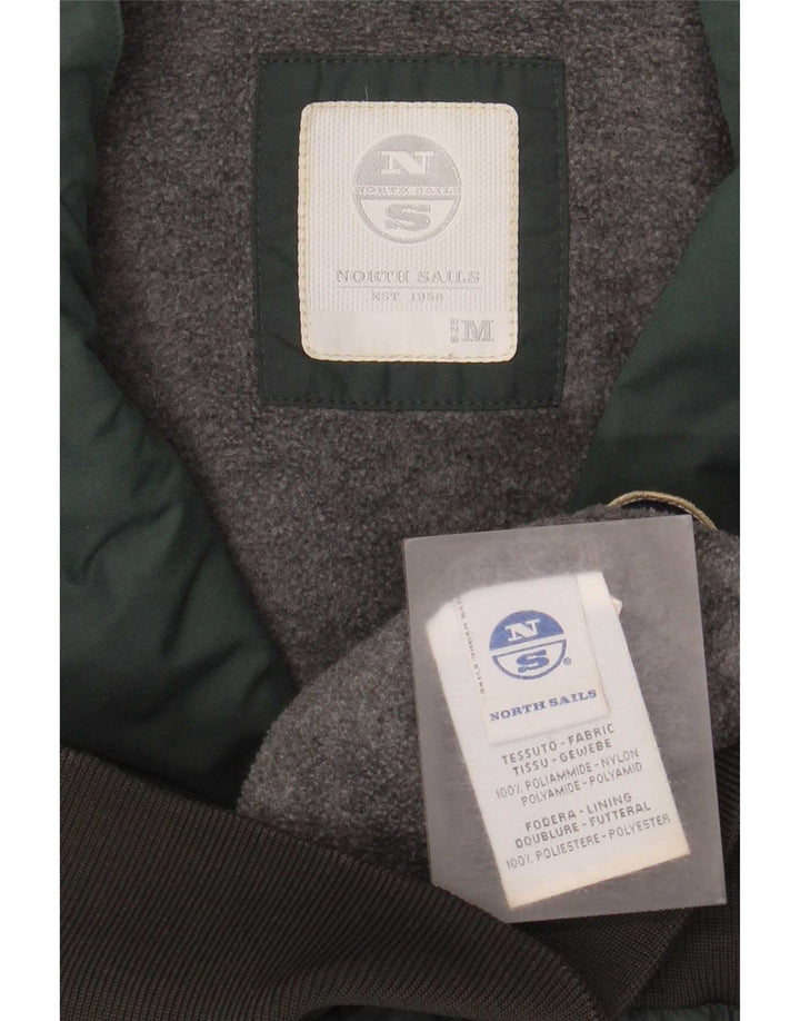 Jachetă Windbreaker Bomber pentru bărbați North Sails UK 38 Poliamidă verde medie