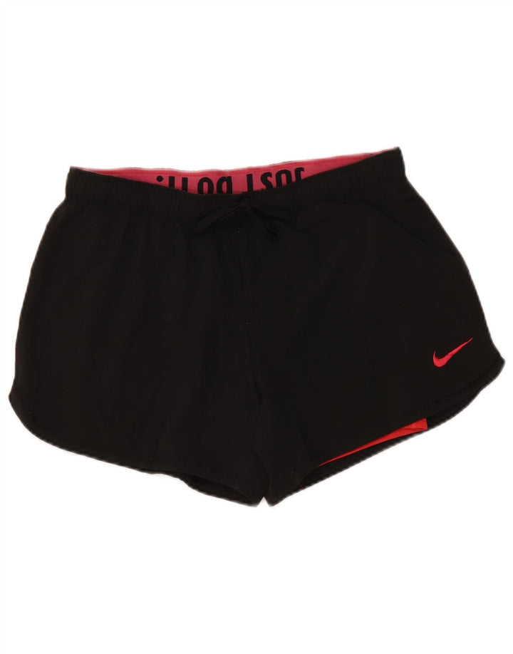 Skort NIKE Dri Fit pentru femei UK 10, poliester negru mic