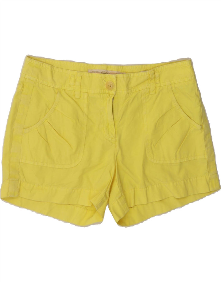 J. CREW Mens Chino Shorts US 6 Medium W32  Yellow Cotton Vintage J. Crew and Second-Hand J. Crew from Messina Hembry 