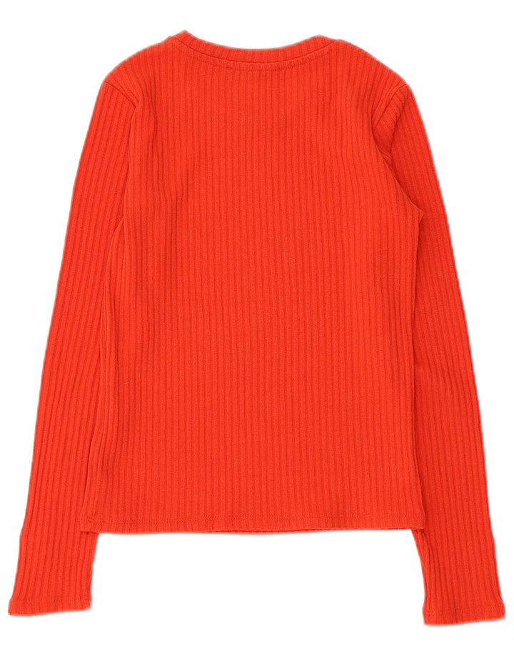 Top femeie Zara cu mânecă lungă UK 8 Small Red