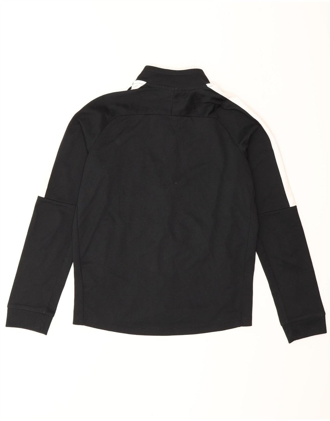 Jachetă de top pentru trening Nike Dri Fit pentru băieți 10-11 ani, mediu negru, color block