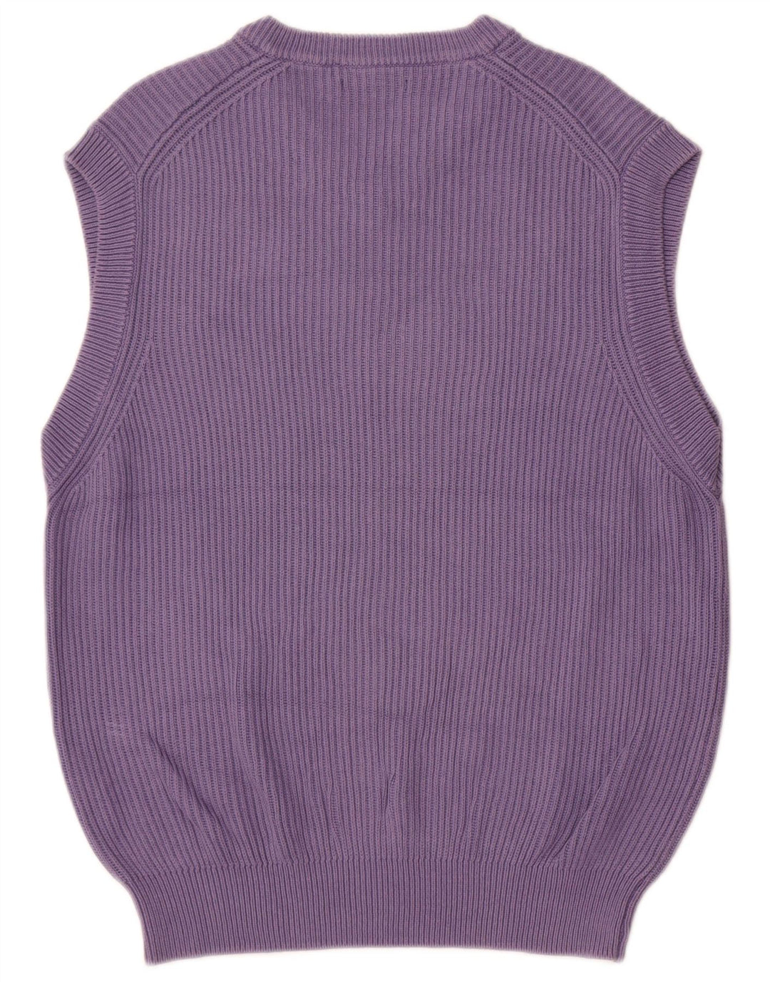 Zara Barbati Vesta Tank Top Bumbac Purpuriu Mediu