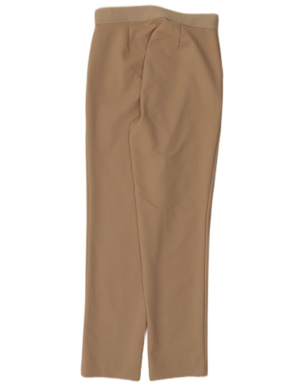 Pantaloni casual conici pentru femei Marks & Spencer UK 8 Small W28 L27 Bej