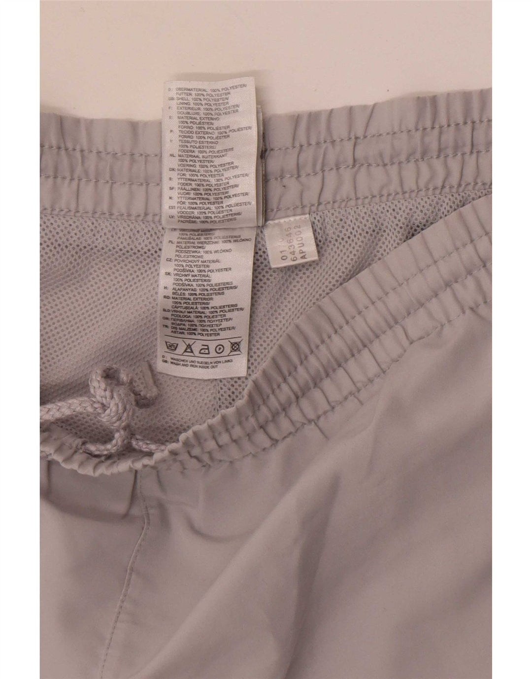 Pantaloni scurți sport pentru bărbați Adidas XL poliester gri