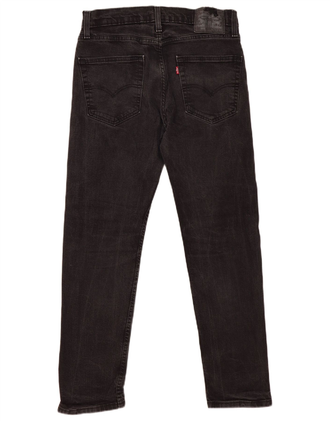 Blugi drepti pentru bărbați Levi's 502 W31 L29 bumbac gri