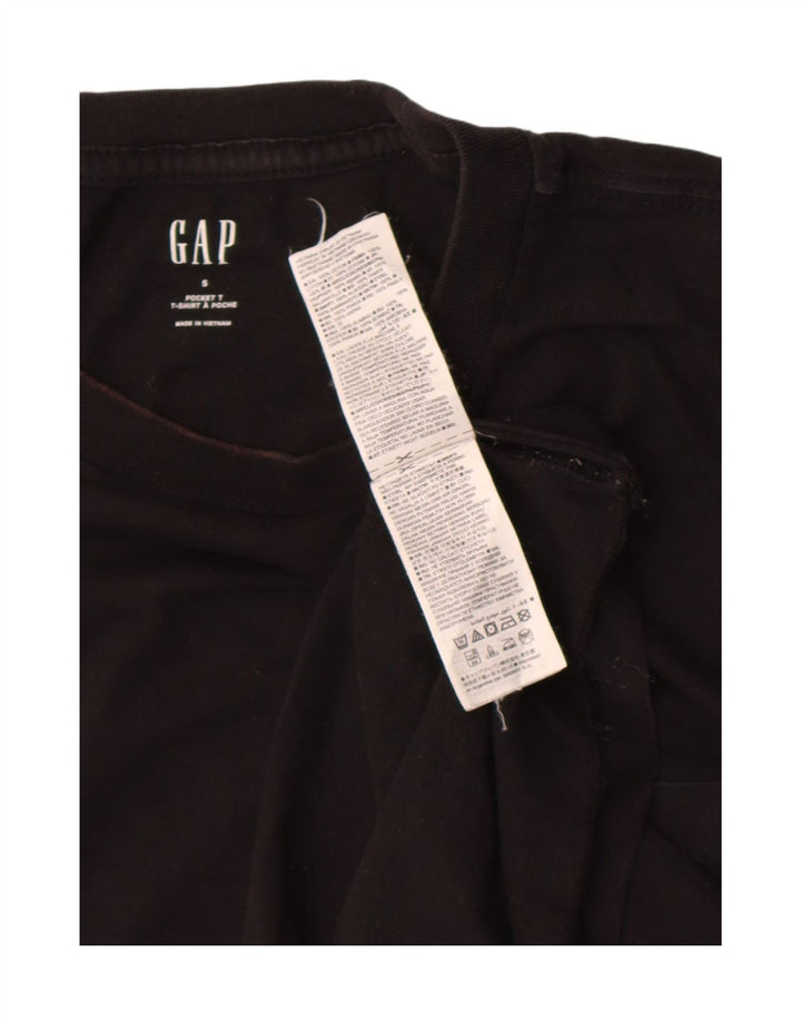 Gap Bărbați Tricou Top Mic Negru Bumbac